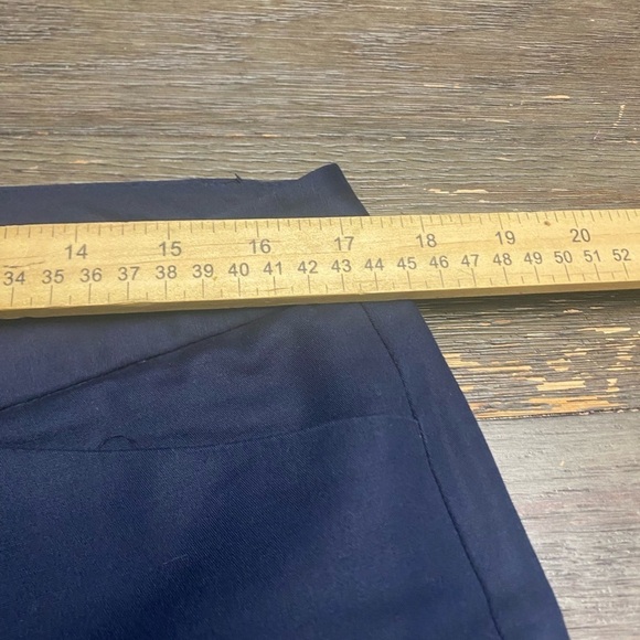 Vanheusen Slim Fit Stretch Navy Blue Business Casual Jeans Size 12 Mid Rise - Picture 4 of 9